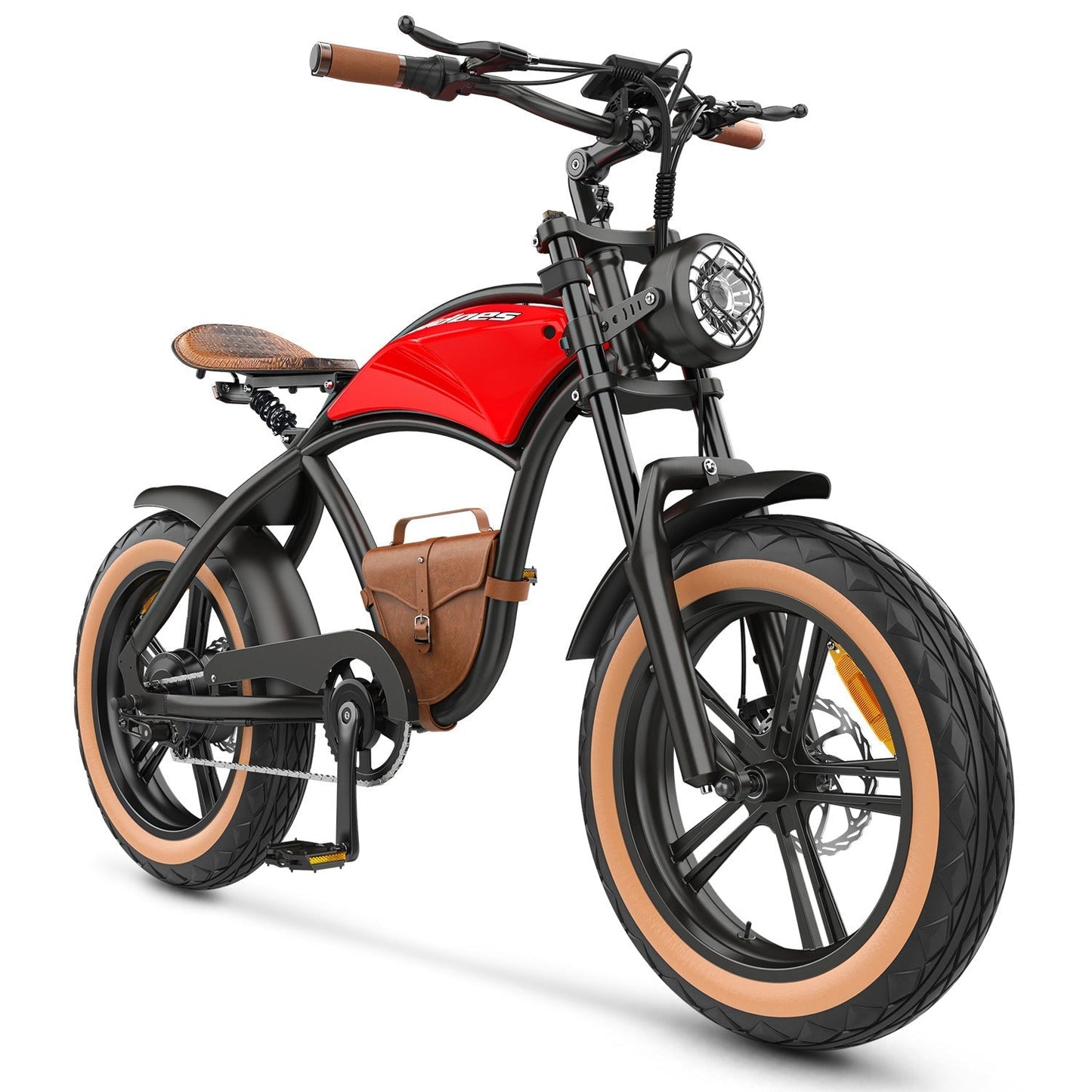 Hidoes® B10 -1000W Retro Vintage Fat Tyre Electric Bike