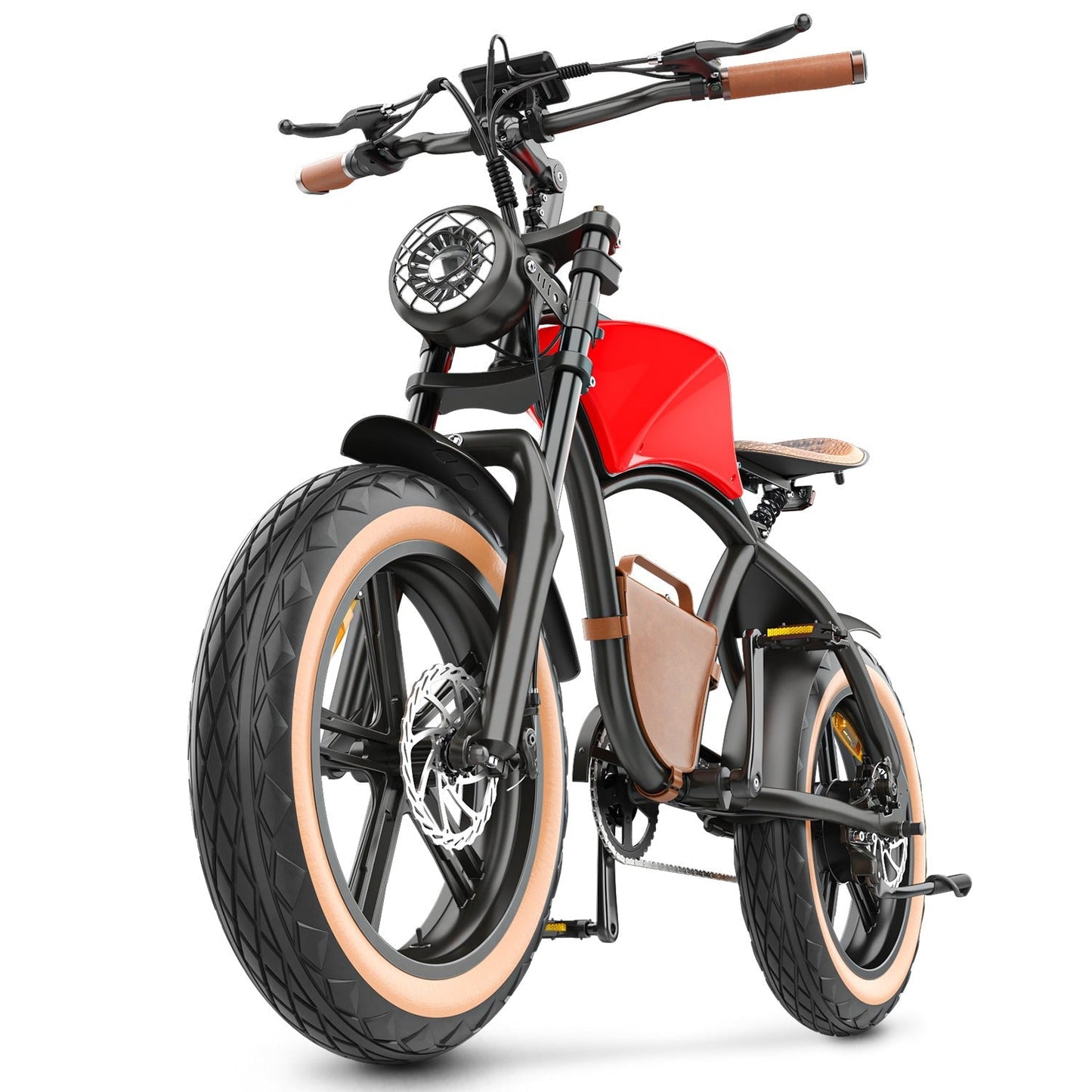 Hidoes® B10 -1000W Retro Vintage Fat Tyre Electric Bike