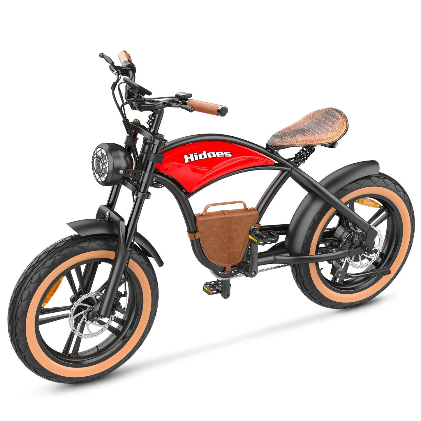 Hidoes® B10 -1000W Retro Vintage Fat Tyre Electric Bike