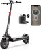 iScooter iX3 Electric Scooters Adult, 10" Pneumatic Off-road Fast Electric Scooter with Lock, APP Control, 40KM Range, 3 Speed Modes, 4 Shock Absorbers, Fast Charging, Foldable E Scooter