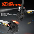 iScooter iX3 Electric Scooters Adult, 10" Pneumatic Off-road Fast Electric Scooter with Lock, APP Control, 40KM Range, 3 Speed Modes, 4 Shock Absorbers, Fast Charging, Foldable E Scooter