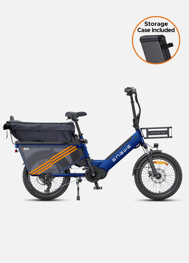 ENGWE LE20 250W Mid-drive Torque Sensor Step-Thru Cargo E-bike