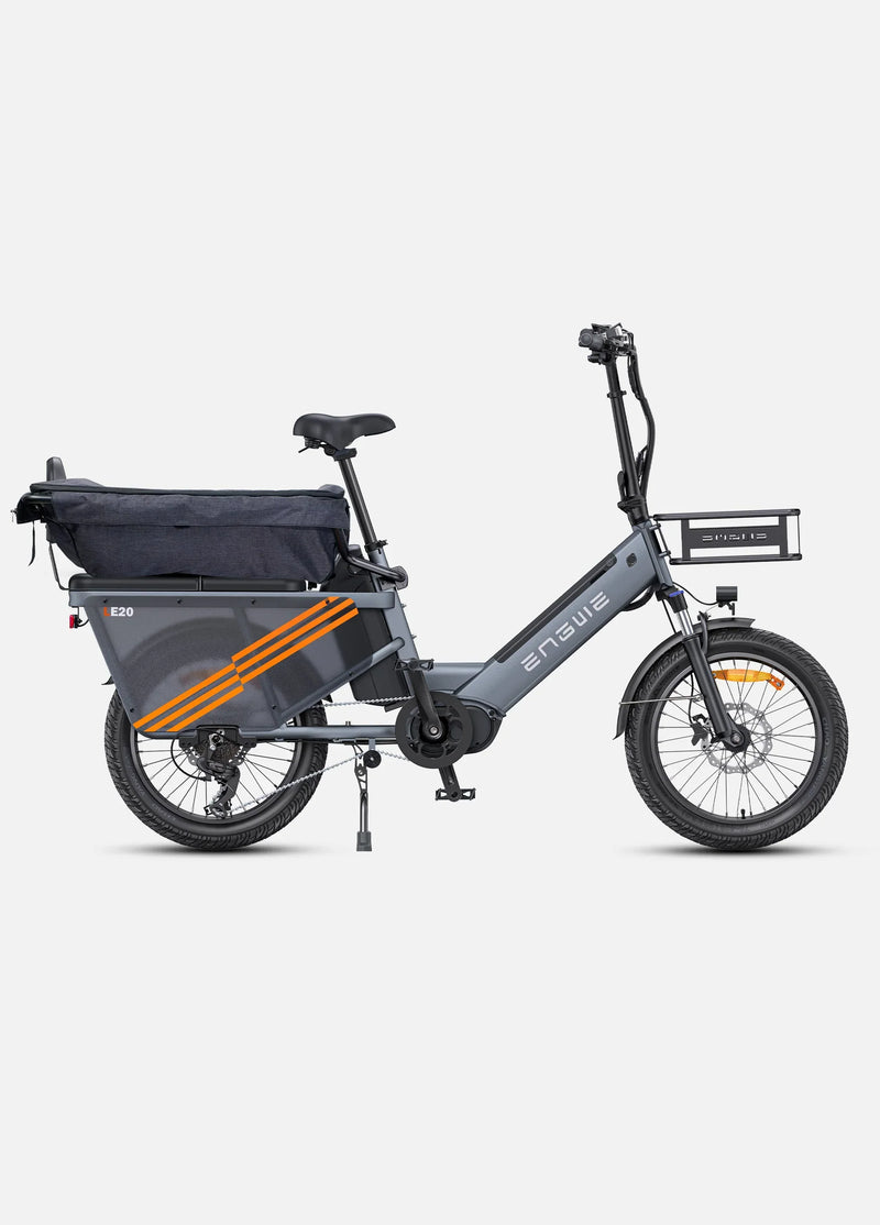 ENGWE LE20 250W Mid-drive Torque Sensor Step-Thru Cargo E-bike