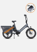 ENGWE LE20 250W Mid-drive Torque Sensor Step-Thru Cargo E-bike