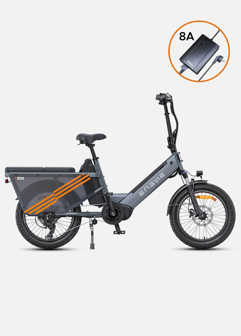 ENGWE LE20 250W Mid-drive Torque Sensor Step-Thru Cargo E-bike