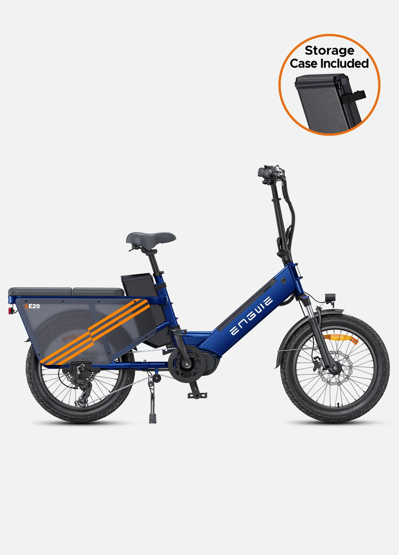 ENGWE LE20 250W Mid-drive Torque Sensor Step-Thru Cargo E-bike